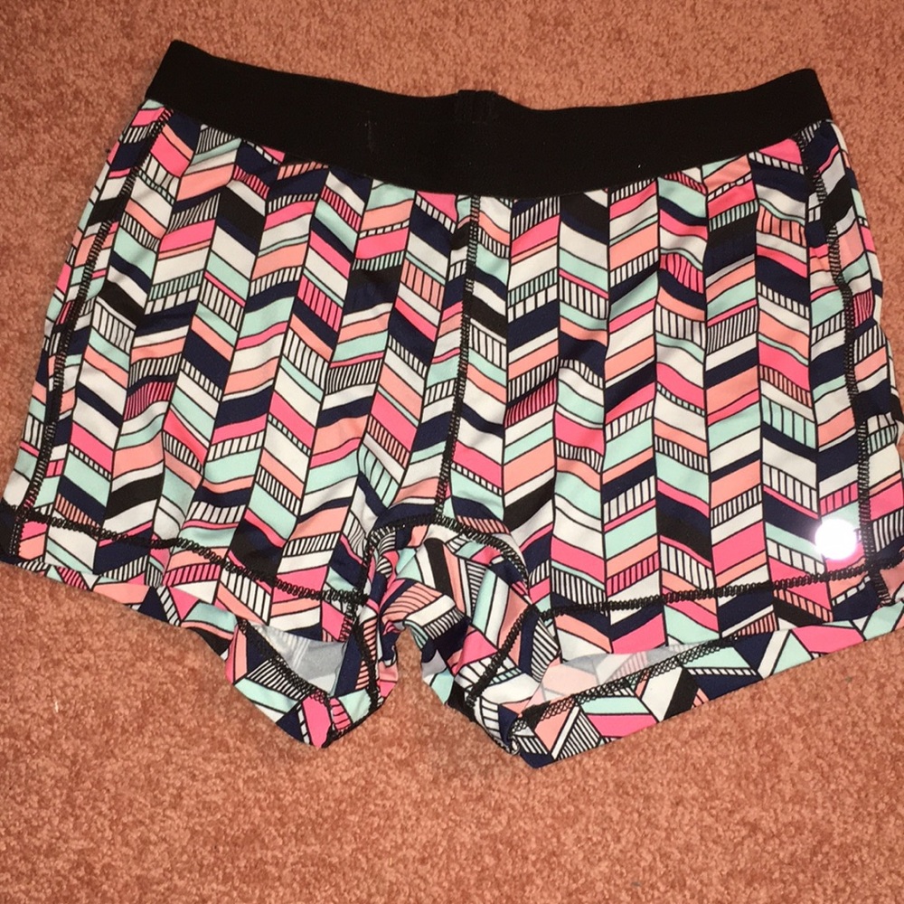 Spandex workout shorts